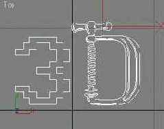 Создание тела экструзии с помощью модификатора Extrude